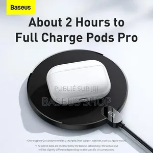 Chargeur Sans Fil À Induction Baseus Digital Led 15 W