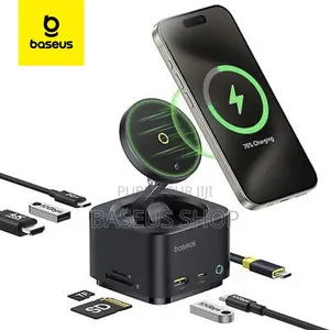 Station D’Accueil Magpro 7-en-1 Chargeur Sans Fil Magnétique 15w