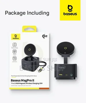 Station D’Accueil Magpro 7-en-1 Chargeur Sans Fil Magnétique 15w