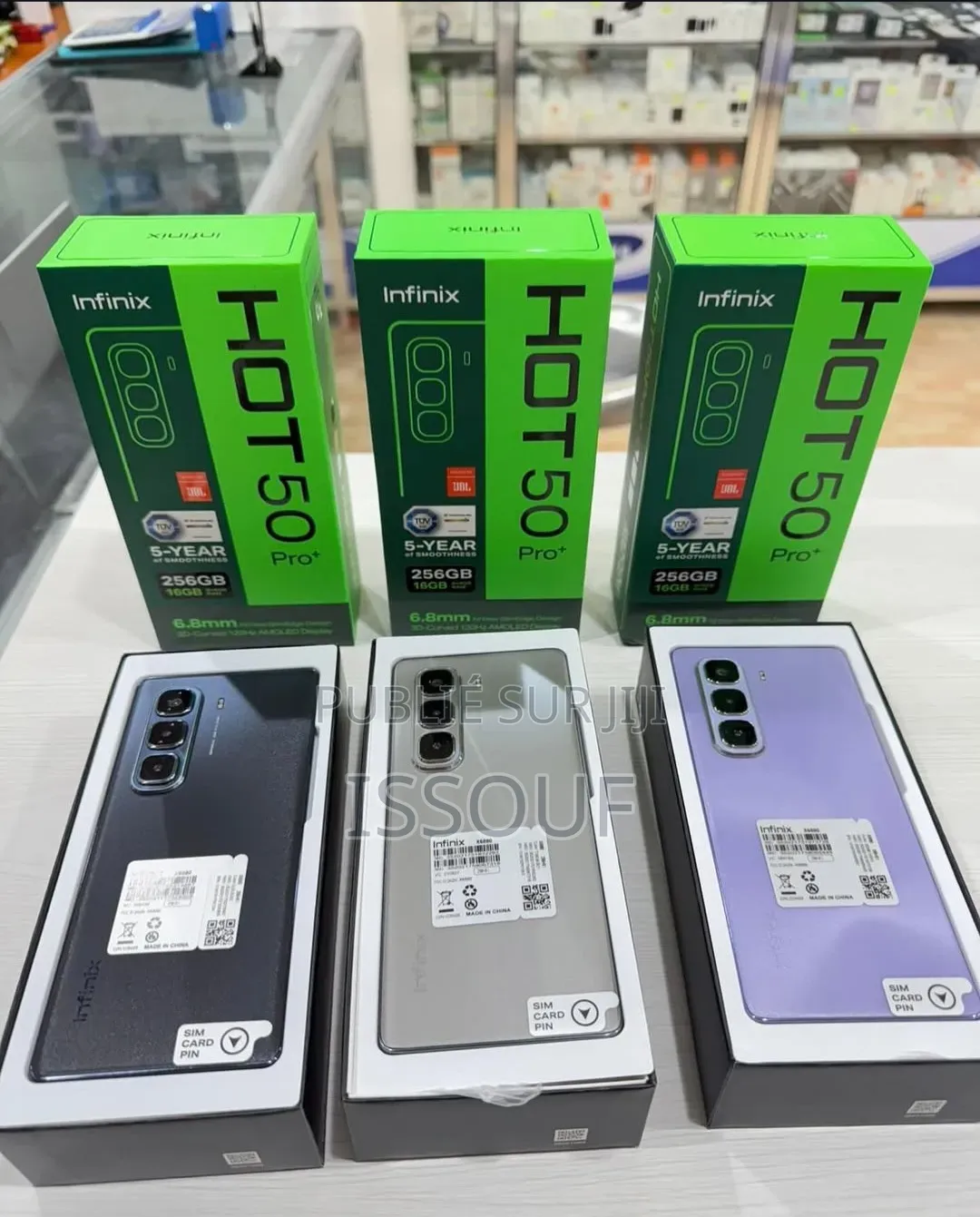 Nouveau Infinix Hot 50 Pro+ 4G 256 GB Autre