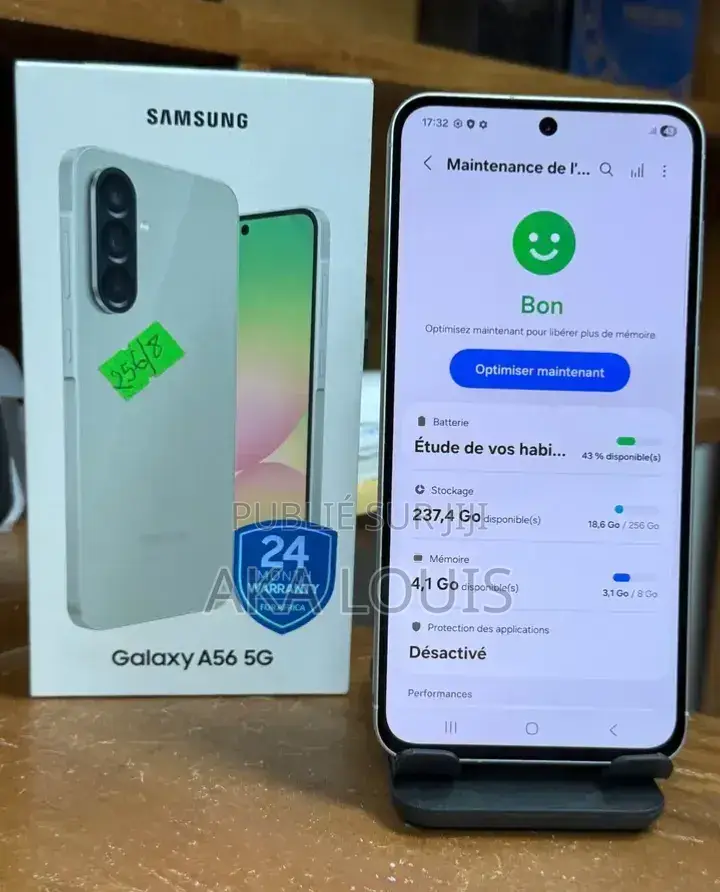 Nouveau Samsung Galaxy A16 256 GB Gris