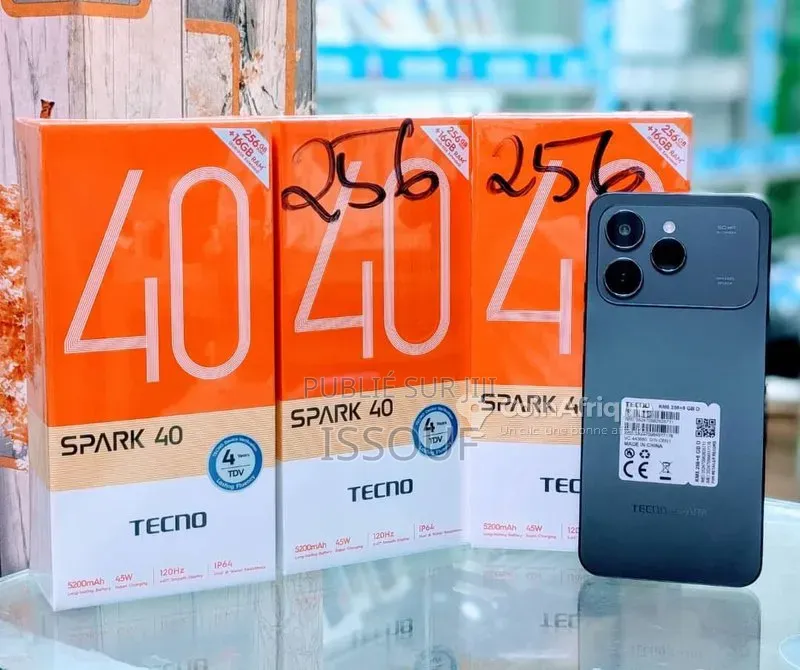 Nouveau Tecno Spark 40 256 GB Autre