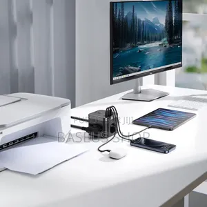 Multiprise Baseus Cube 30w – 7 Ports (3ac + Usb + Usb-C) Charge Rapide