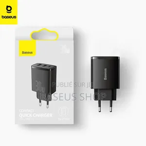Chargeur Rapide Baseus Usb Type-C + 2x Usb 30w 3a