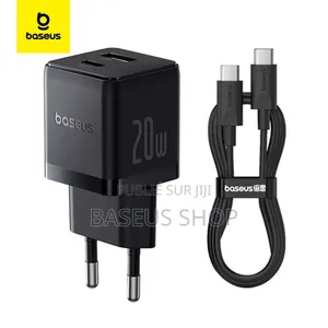 Chargeur Mural Baseus Palm 20w Original + Câble Usb-C
