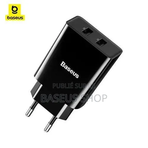 Chargeur Mural Baseus Double Usb 2.1a 10,5w