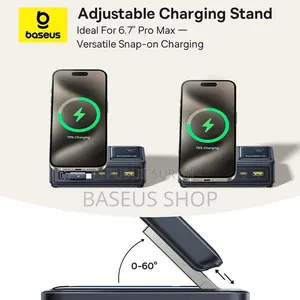 Station De Charge Baseus Nomos 5-en-1 140w Sans Fil Qi2 15w