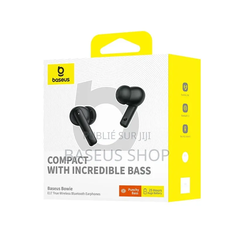 Écouteurs Intra-Auriculaires Baseus E17 Sans Fil Bluetooth 5.3