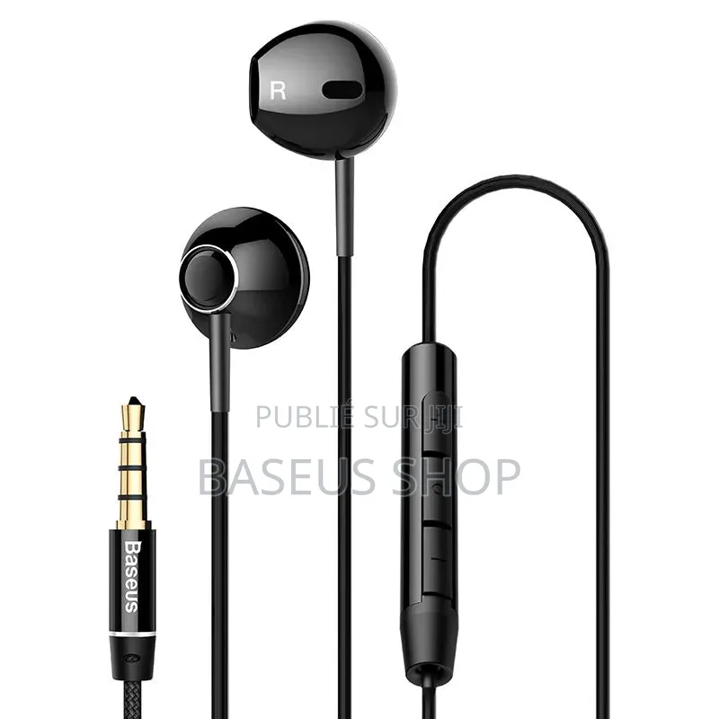 Écouteurs Baseus H06 Noir Avec Port Jack