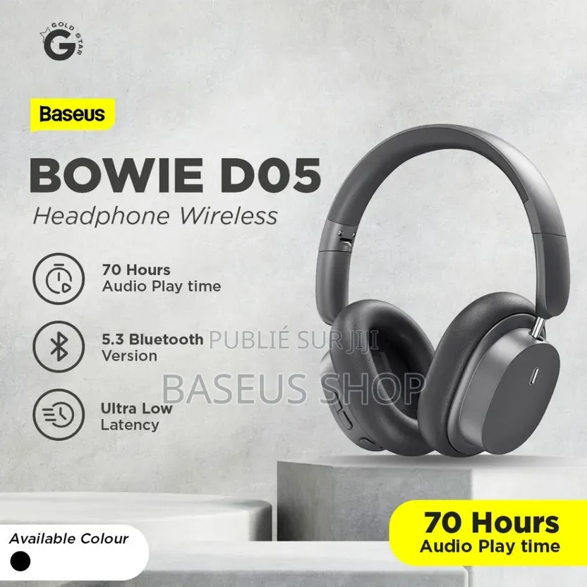 Casque Sans Fil Baseus Bowie D05 Original – Bluetooth 5.3