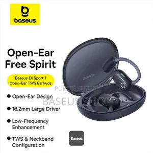 Écouteurs Sans Fil Baseus Eli Sport 1 À Oreille Ouverte, Étanches Ipx4
