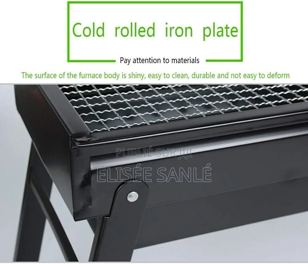 Barbecue Portatif Au Charbon – Pliable