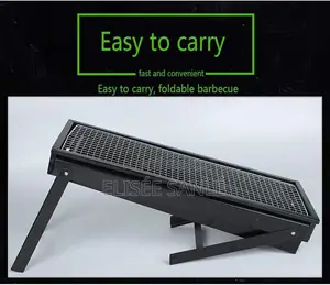 Barbecue Portatif Au Charbon – Pliable