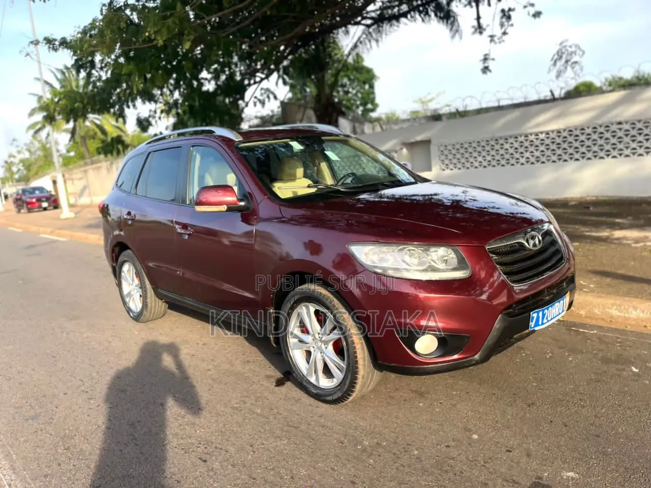 Hyundai Santa Fe 2011 Rouge