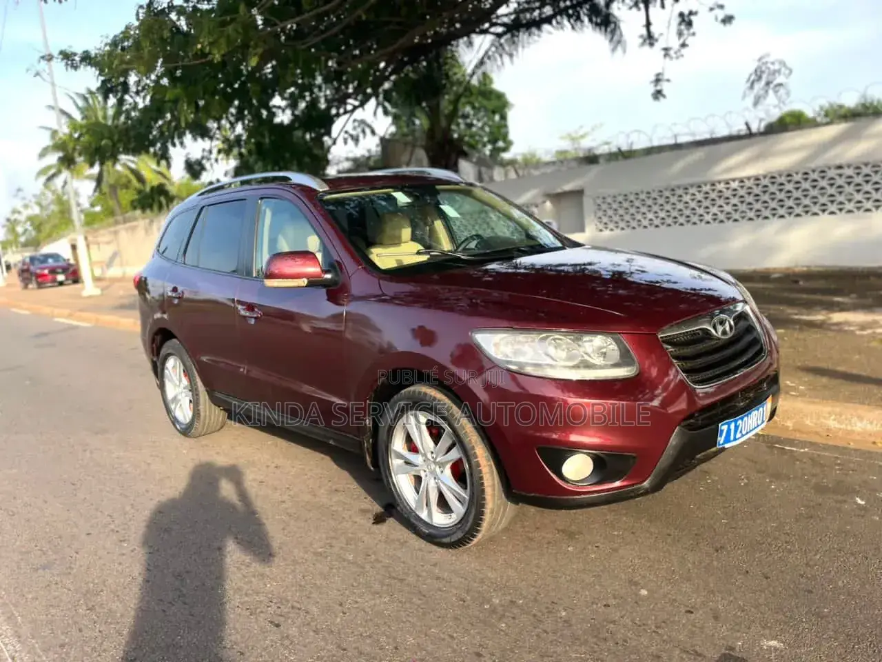 Hyundai Santa Fe 2011 Rouge