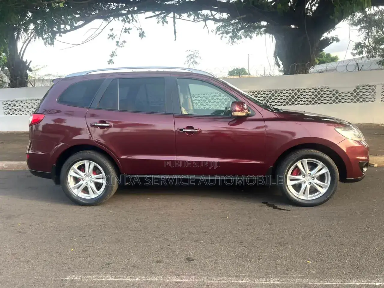 Hyundai Santa Fe 2011 Rouge