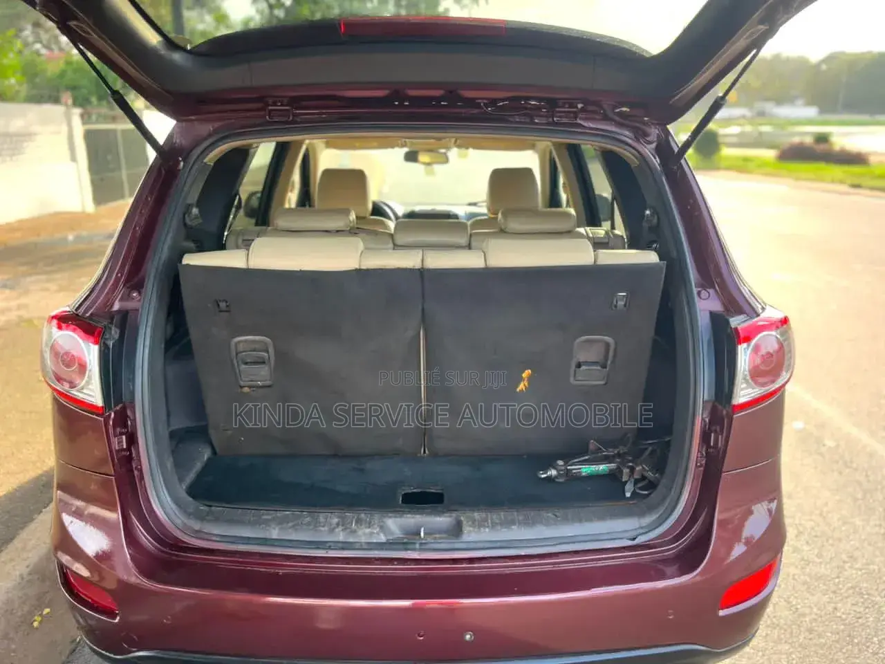 Hyundai Santa Fe 2011 Rouge