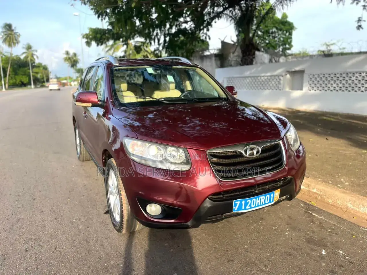 Hyundai Santa Fe 2011 Rouge