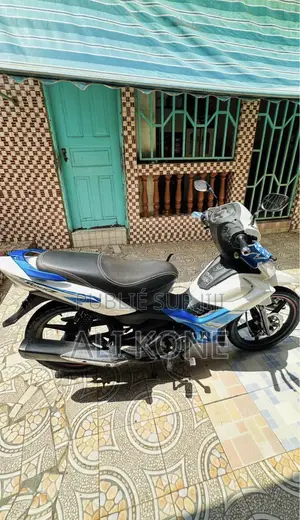 Nouveau TVS HLX 125 2020 Blanc