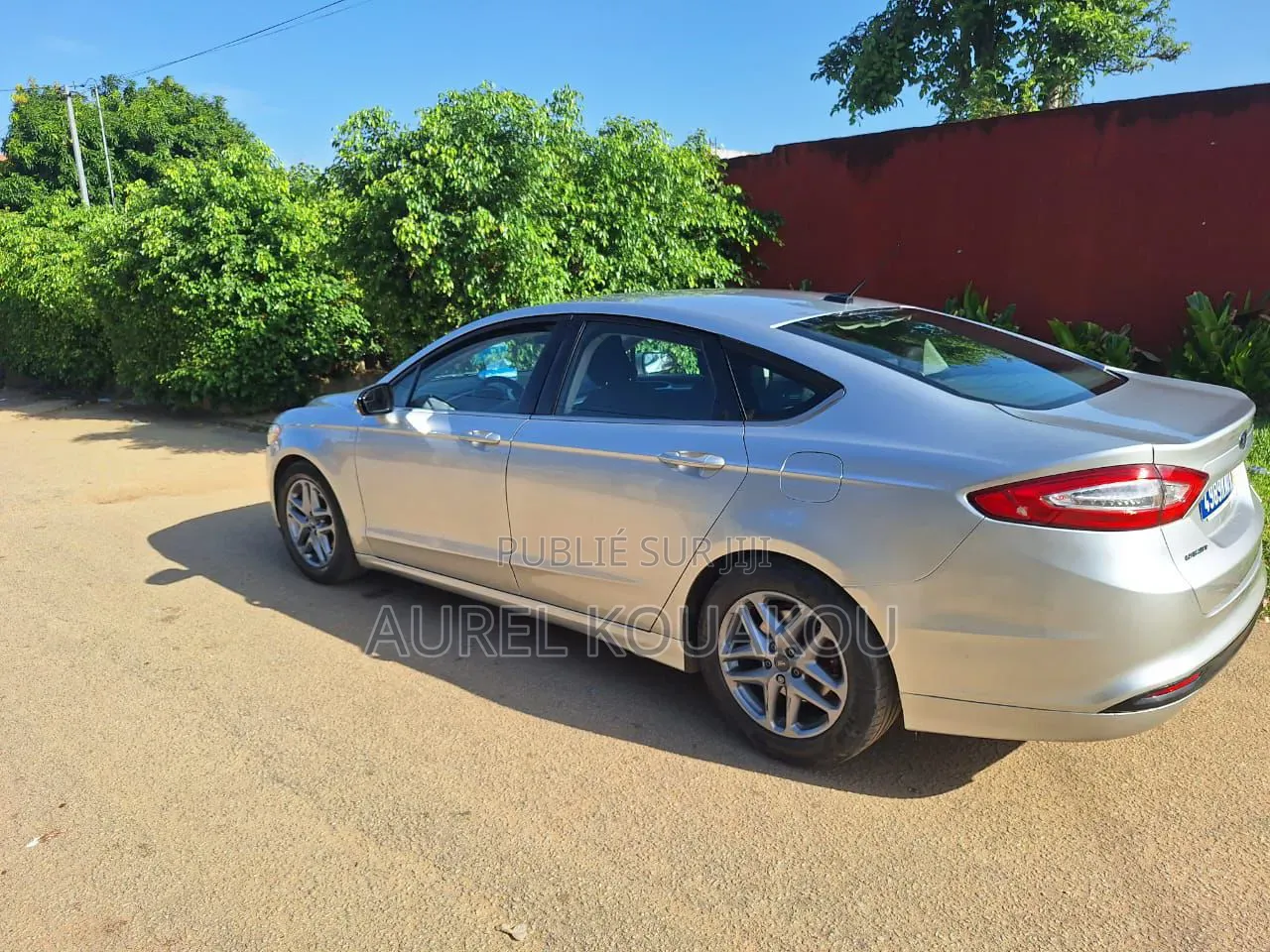 Ford Fusion 2017 Gris