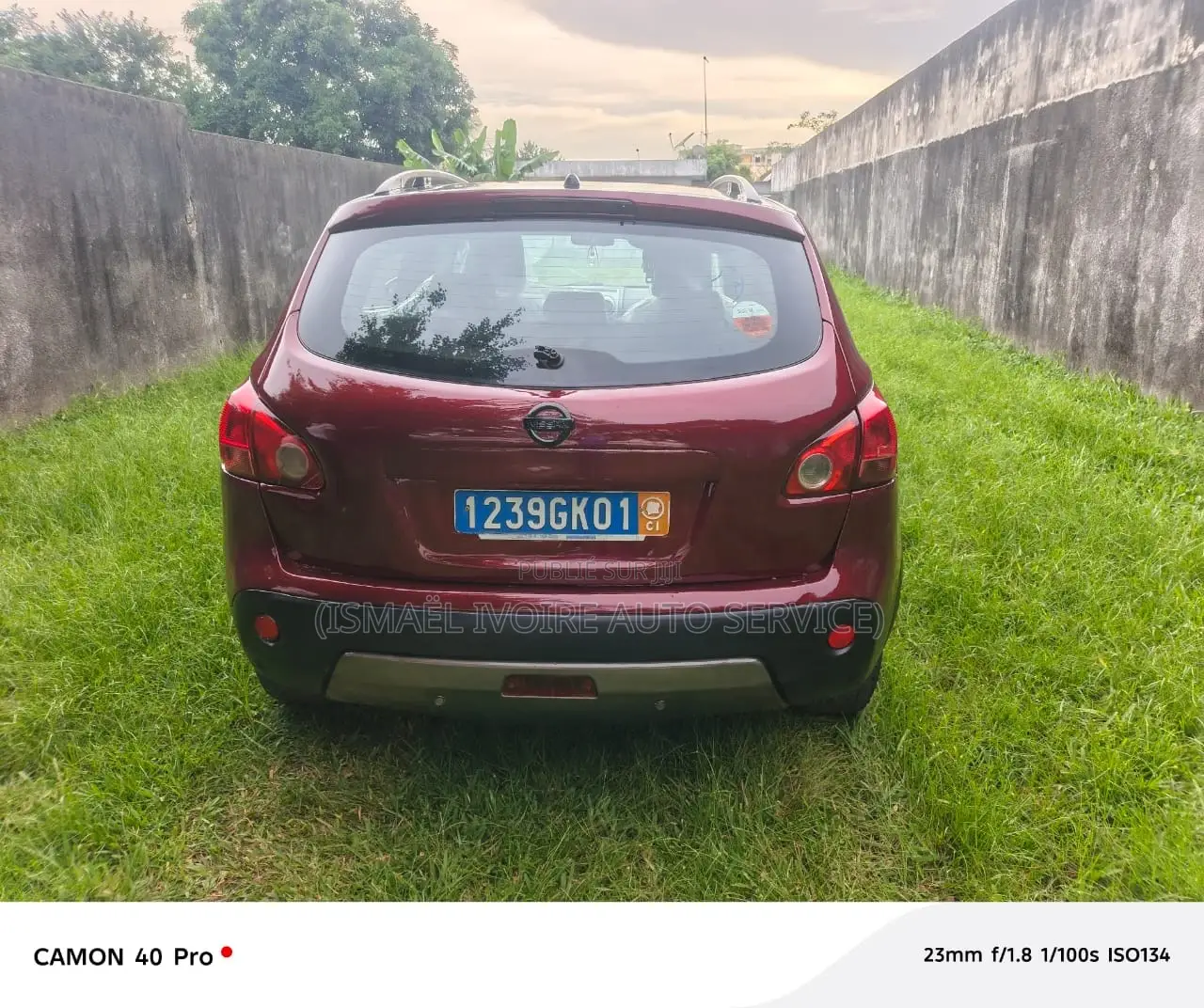 Nissan Qashqai 2008 Rouge