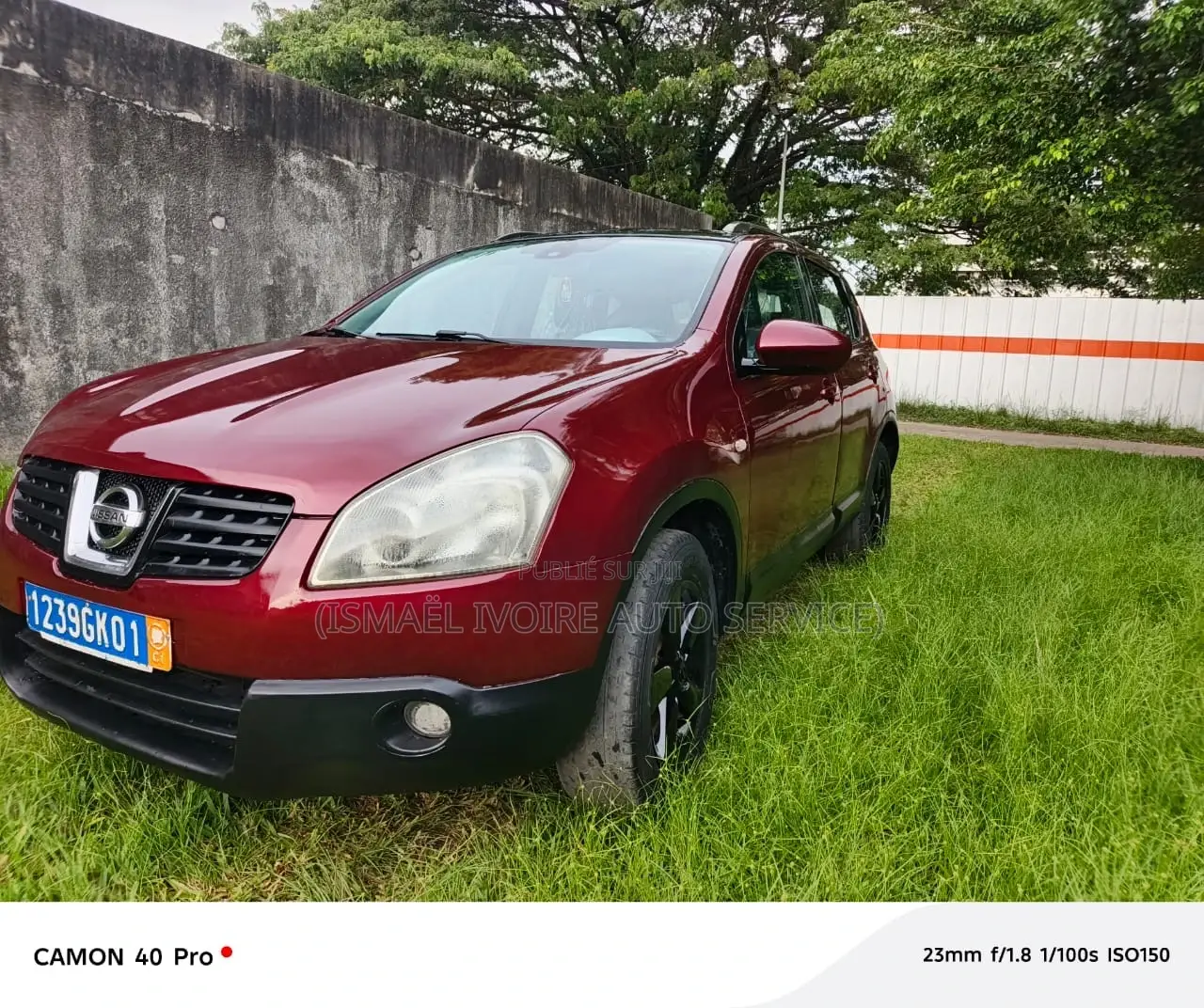 Nissan Qashqai 2008 Rouge