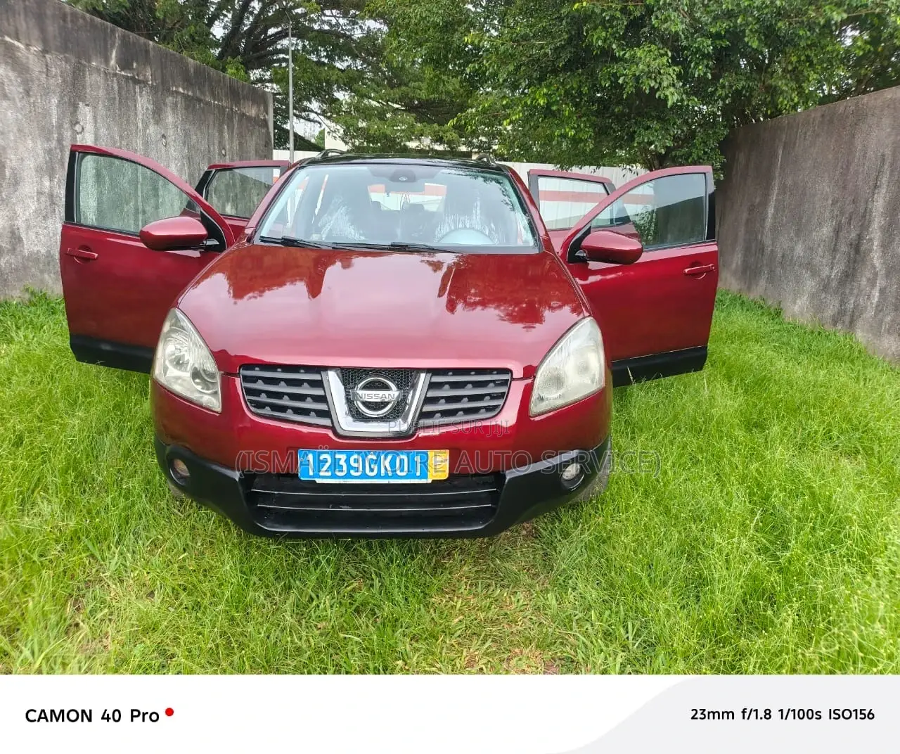 Nissan Qashqai 2008 Rouge