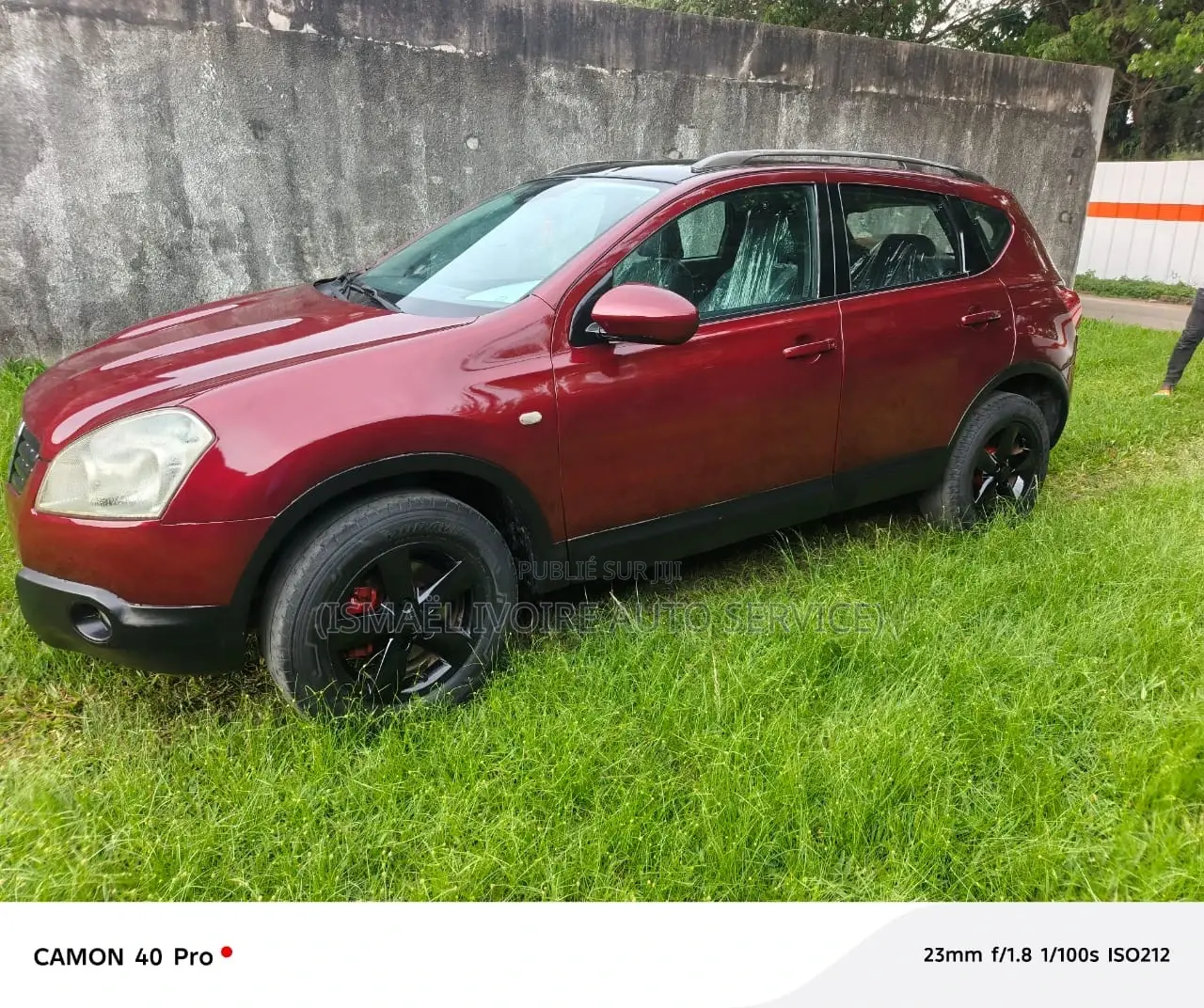 Nissan Qashqai 2008 Rouge