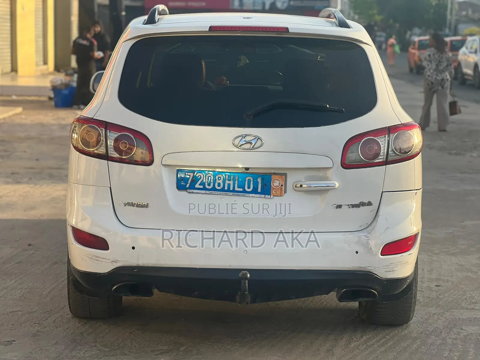Hyundai Santa Fe 2010 Blanc