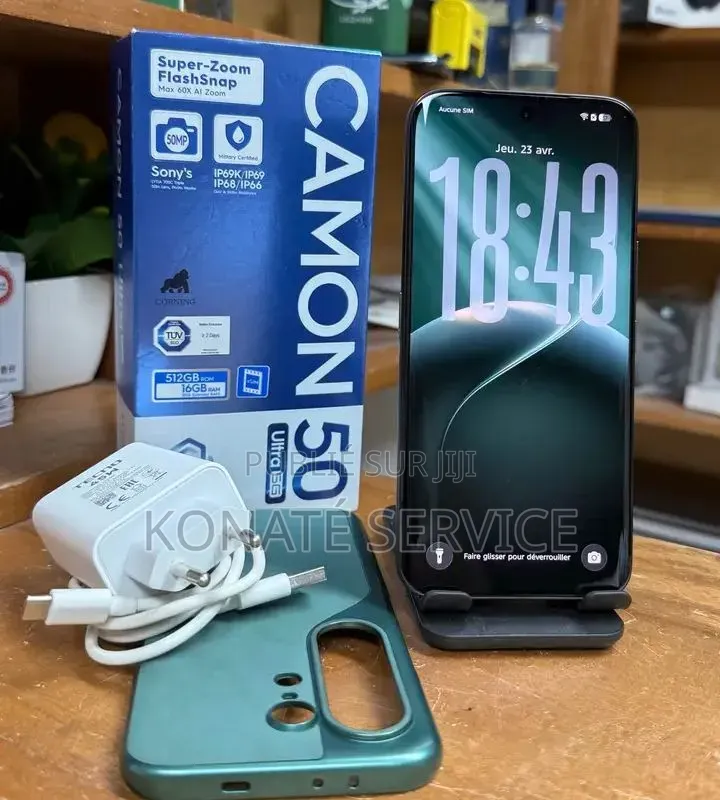 Nouveau Tecno Camon 50 256 GB Vert