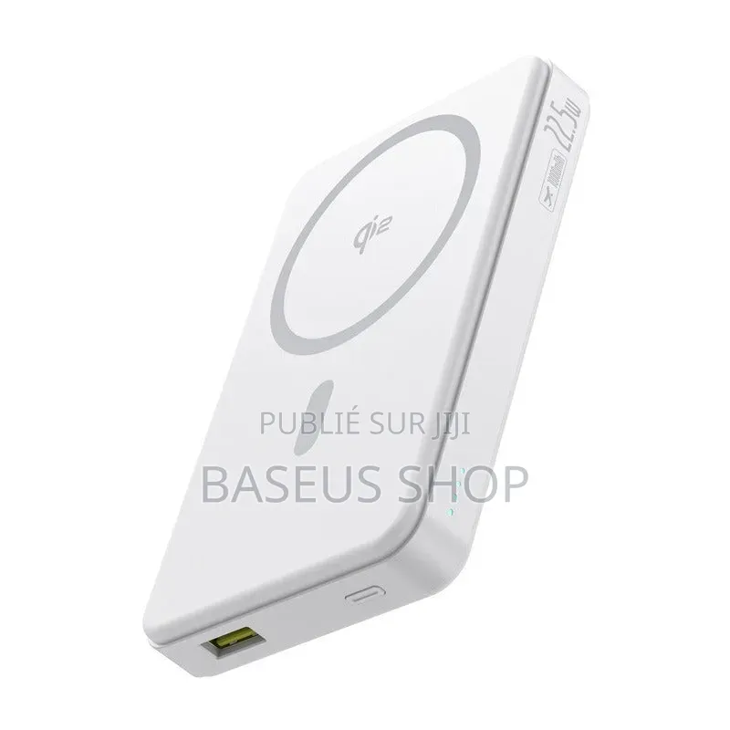 Powerbanks Airpow Ii 10 000 Mah Avec Qi2 Et Magsafe 22,5 W Blanc