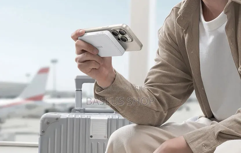 Powerbanks Airpow Ii 10 000 Mah Avec Qi2 Et Magsafe 22,5 W Blanc