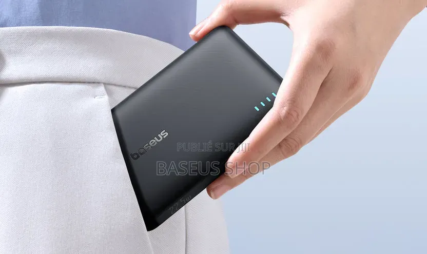 Powerbank Baseus Enerfill Fp21 À Charge Rapide 10 000 Mah 22,5 W