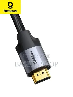Câble Hdmi Vers Vga Baseus 2m Gris – Adaptateur Écran Hd Pc