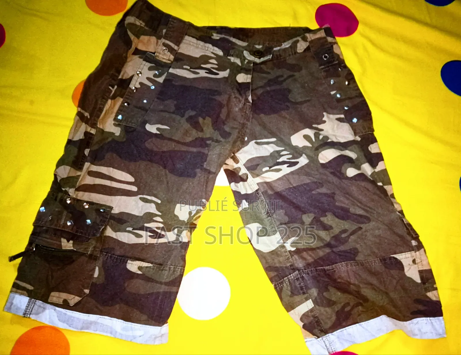 Short Cargo Militaire