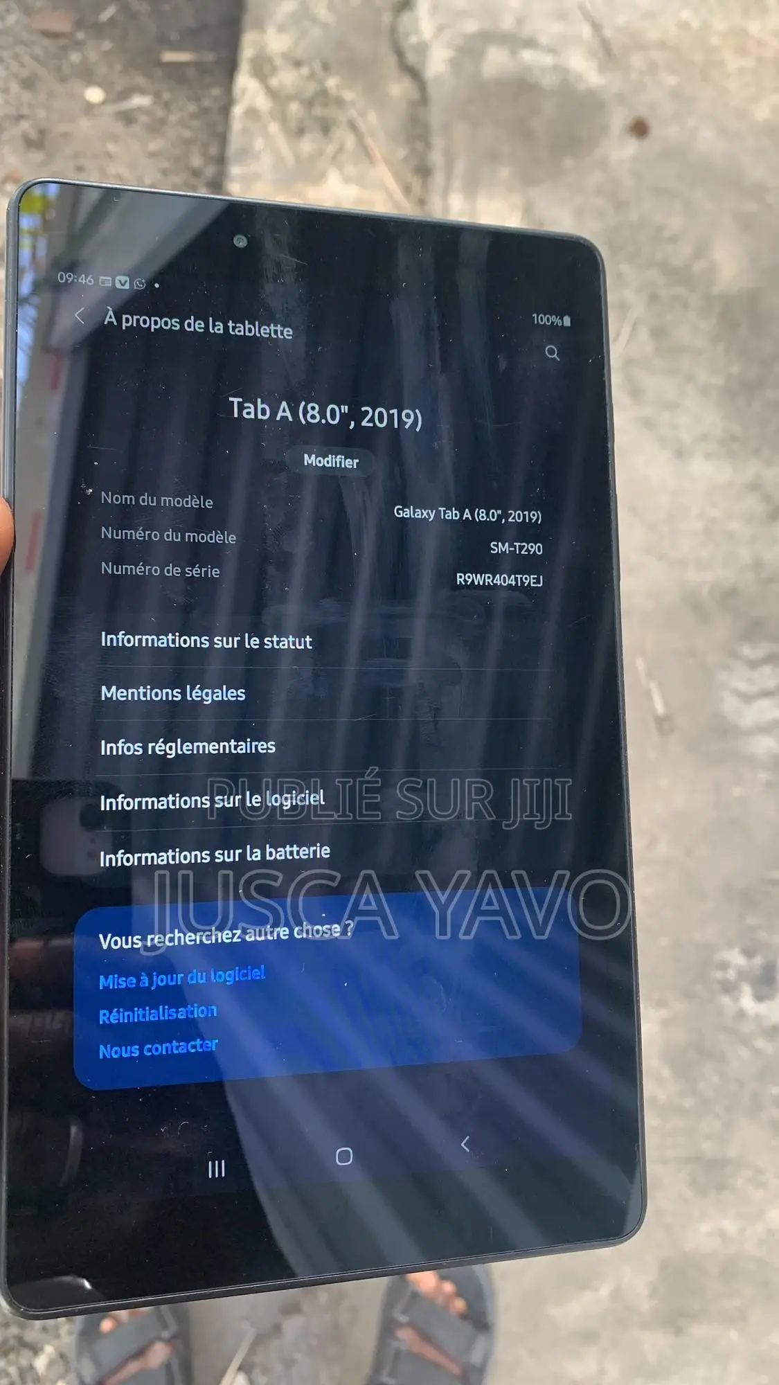 Samsung Galaxy Tab A 8.0 (2019) 32 GB Noir