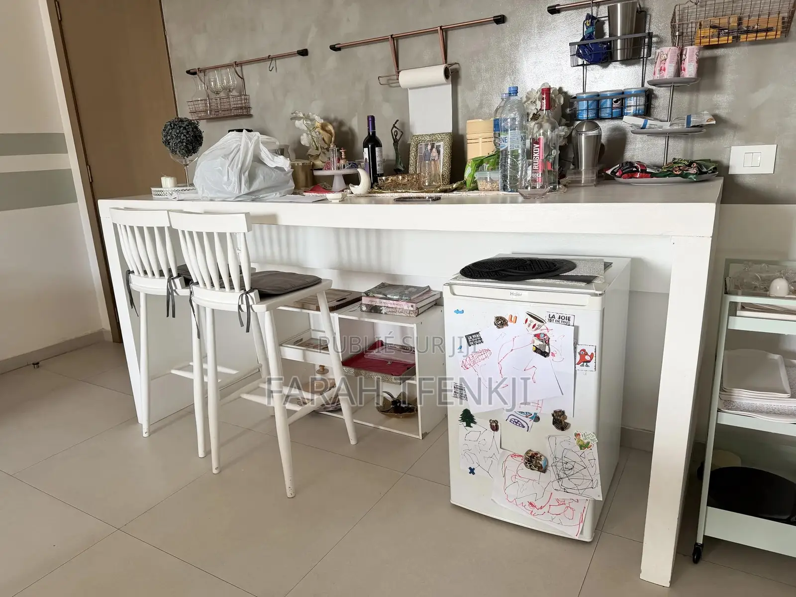 Pouf Capitonnée