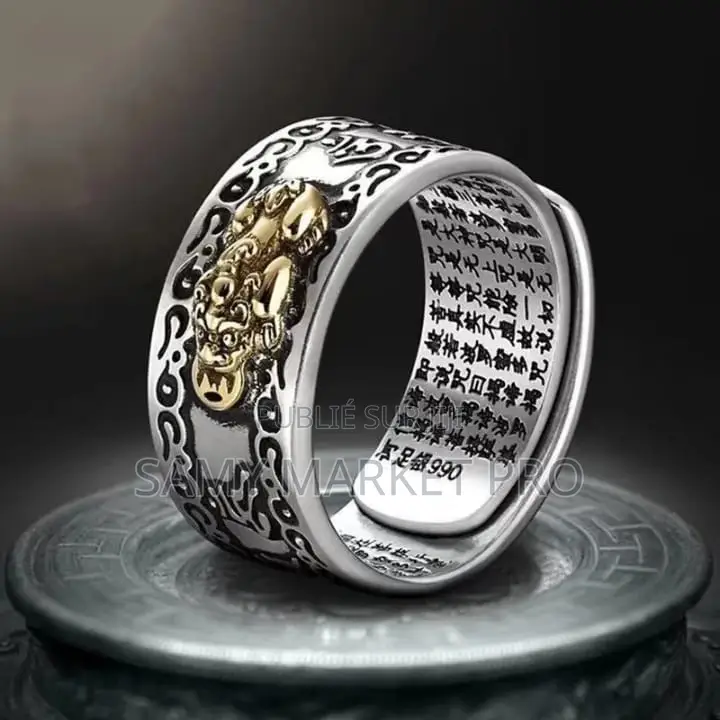 Bague Pixiu, Associéé À La Chance, Au Succès Et À l'Énergie Positive