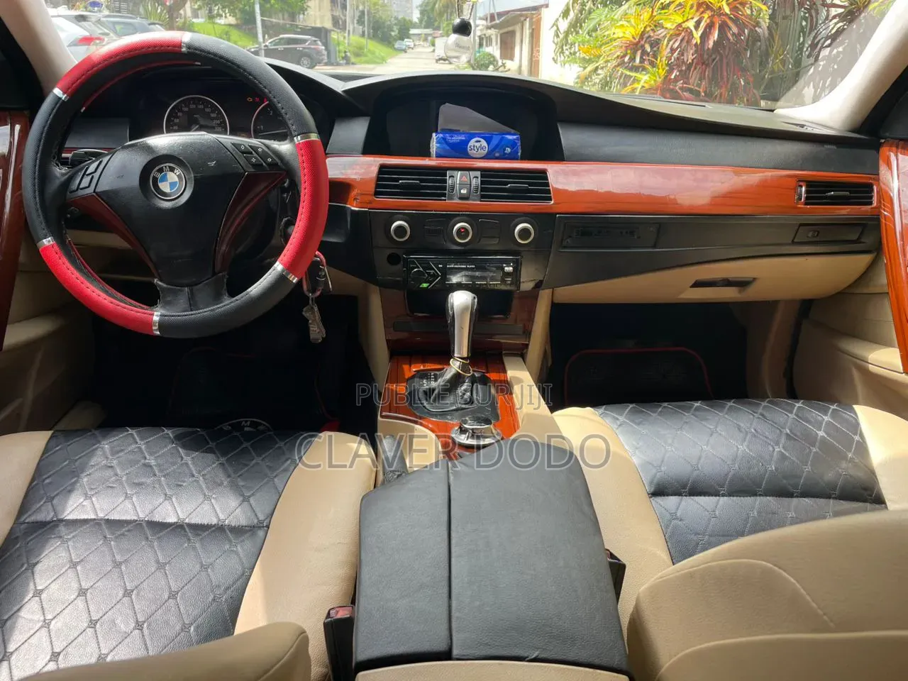 BMW 5 Series 2005 Bleu