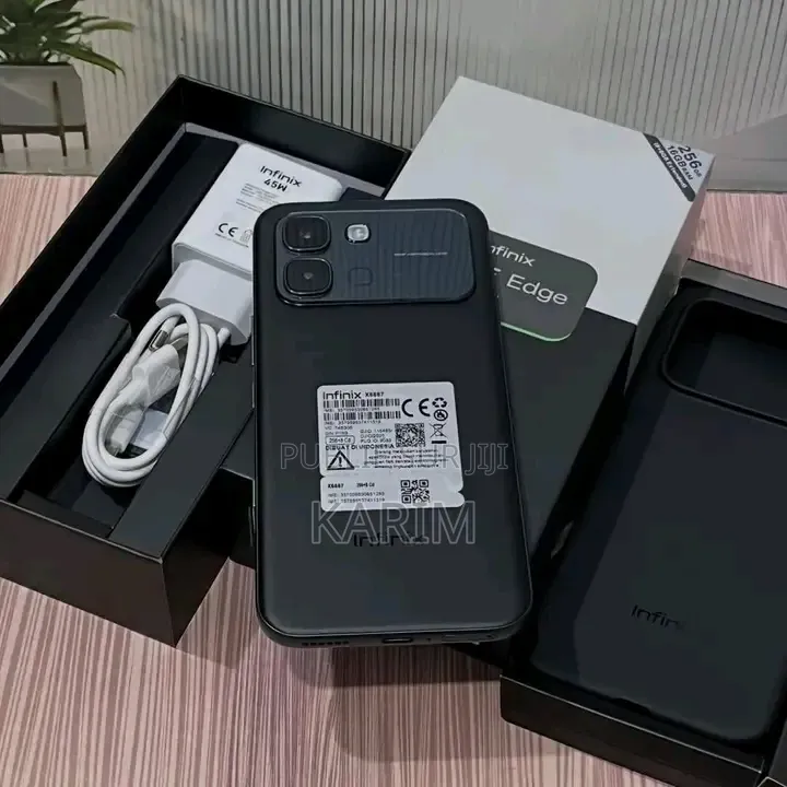 Nouveau Infinix Note Edge 128 GB Noir