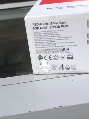 Nouveau Xiaomi 15 Pro 256 GB Noir