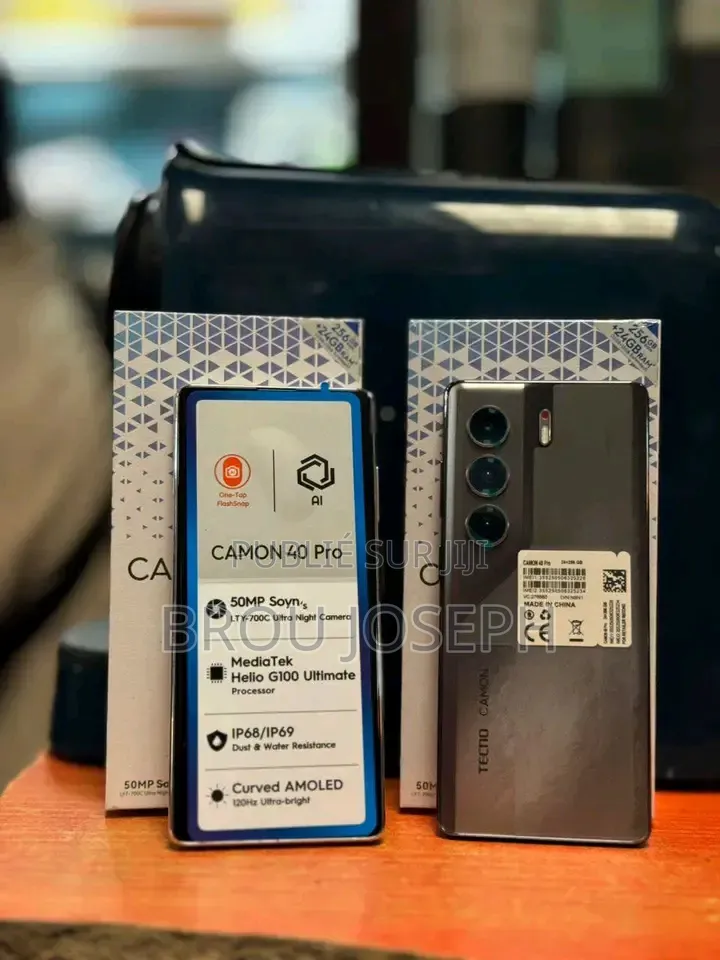 Nouveau Tecno Camon 40 256 GB Blanc