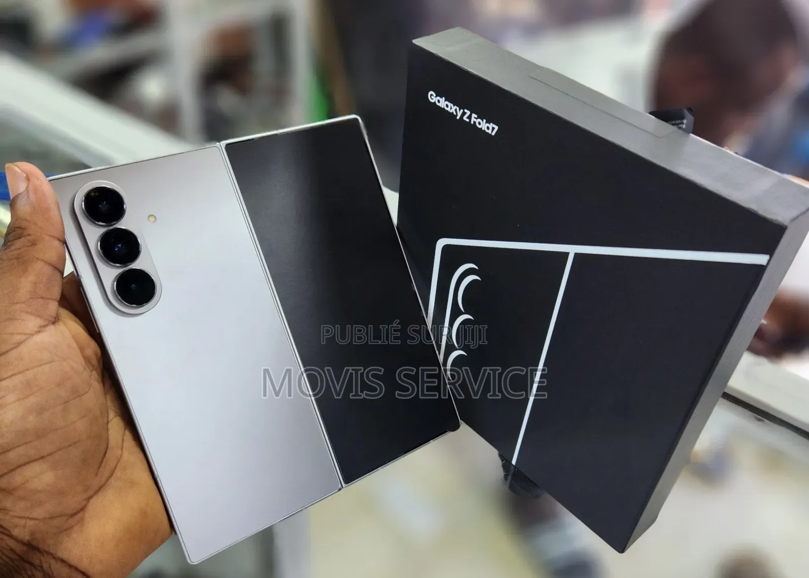 Nouveau Samsung Galaxy Z Fold7 512 GB Argenté