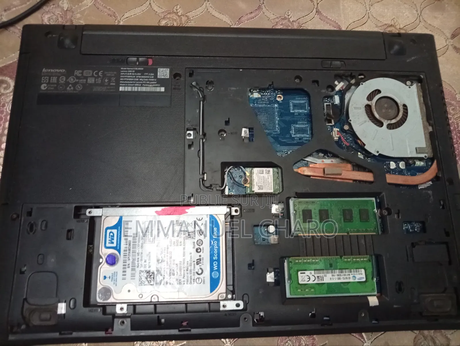 Ordinateur portable Lenovo G50-70 8GB Intel Celeron HDD 640GB