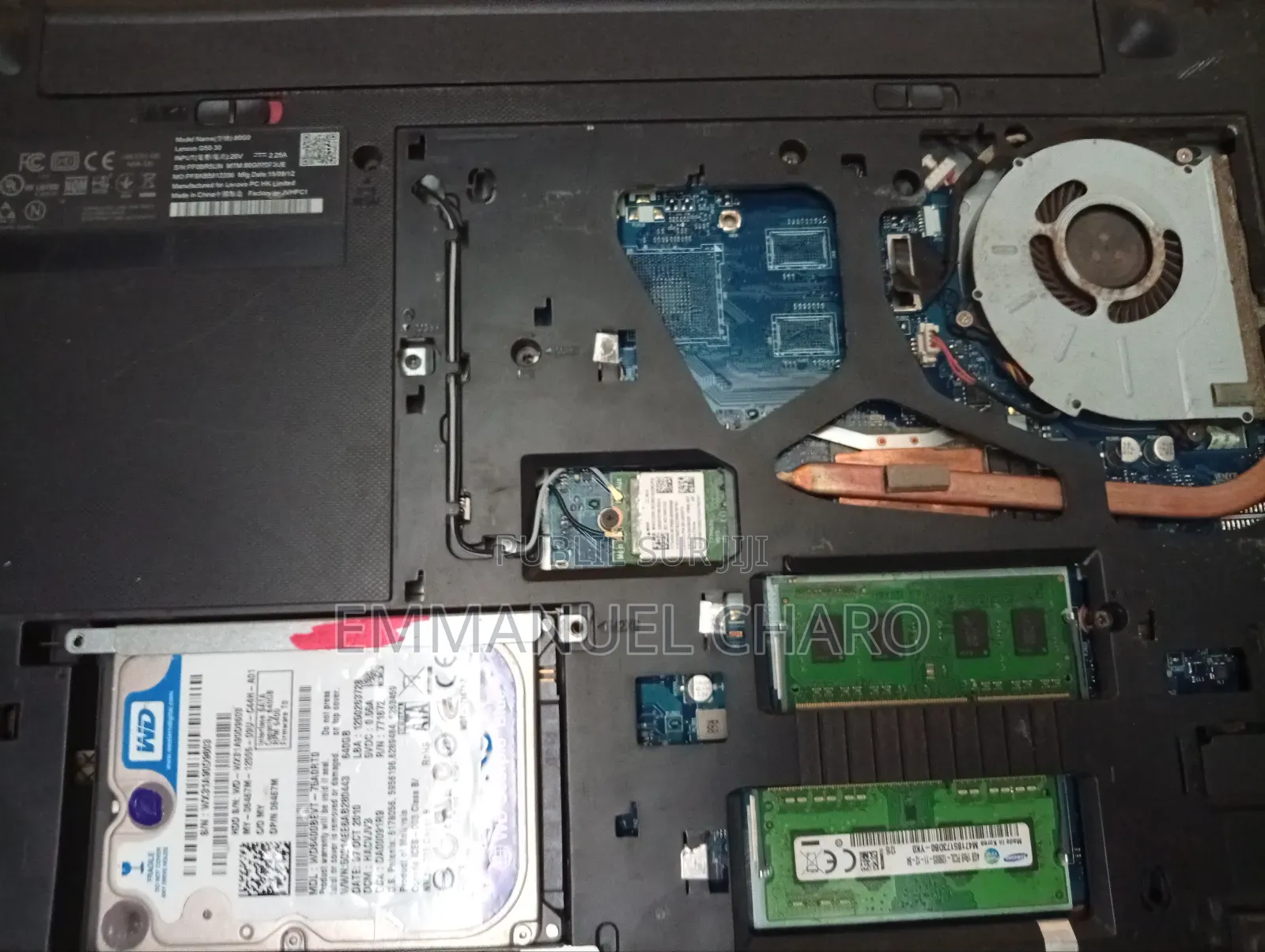 Ordinateur portable Lenovo G50-70 8GB Intel Celeron HDD 640GB
