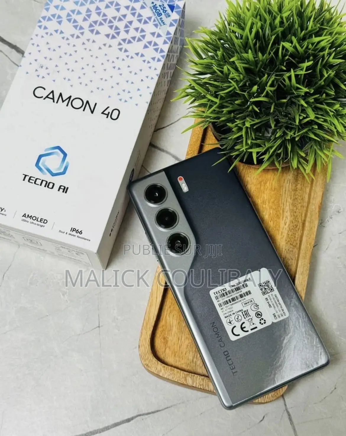 Nouveau Tecno Camon 40 Premier 256 GB Blanc