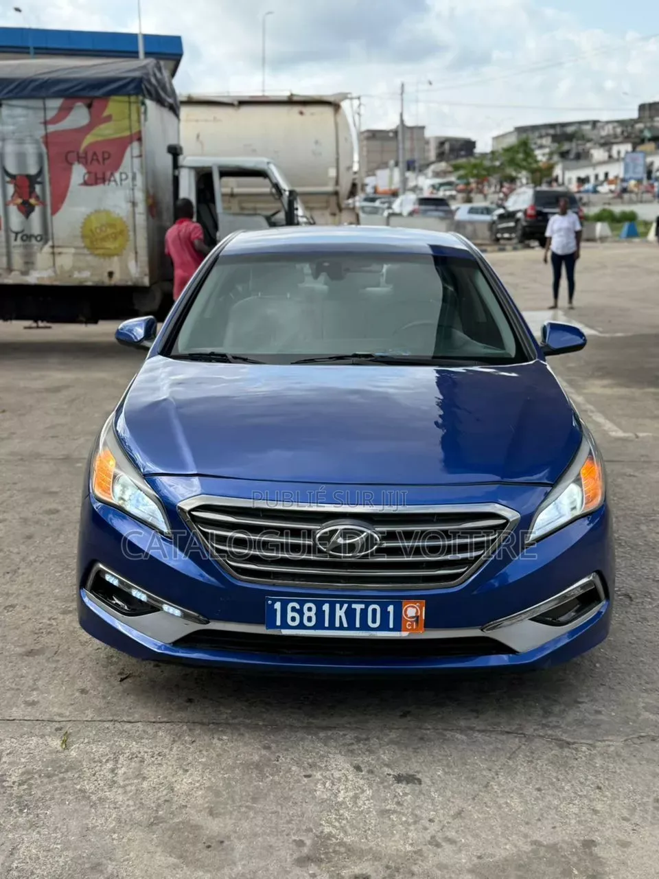 Hyundai Sonata 2017 Bleu