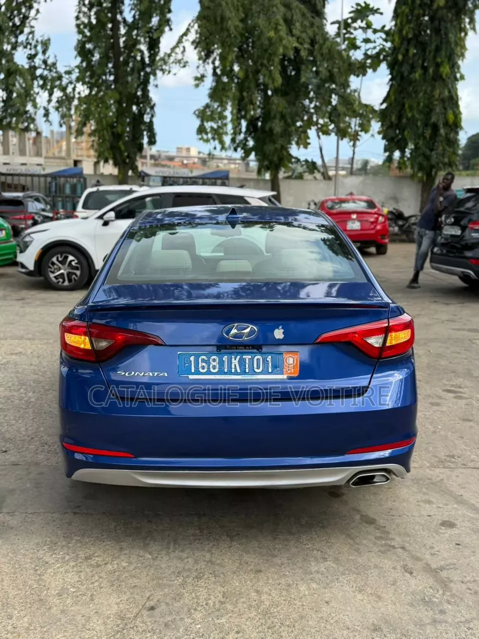 Hyundai Sonata 2017 Bleu