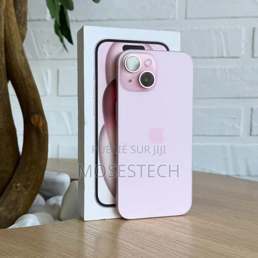 Nouveau Apple iPhone 15 256 GB Rose