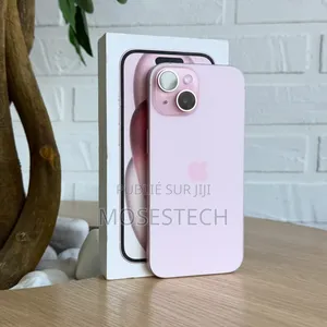 Nouveau Apple iPhone 15 256 GB Rose
